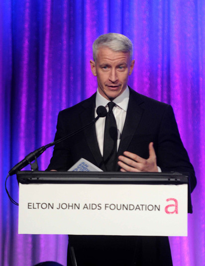 Ведущий вечера, журналист CNN Андерсон Купер (Anderson Cooper)