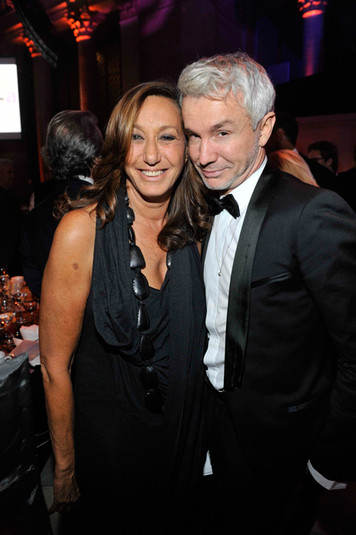 Дизайнер Донна Каран (Donna Karan) и режиссер Баз Лурман (Baz Luhrmann)