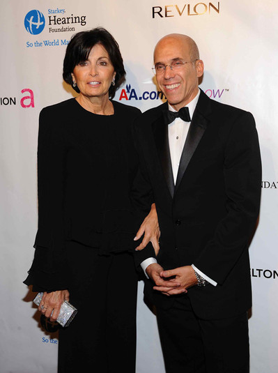 Продюсер студии DreamWorks Джеффри Каценберг (Jeffrey Katzenberg) с супругой Мэрилин (Marilyn)